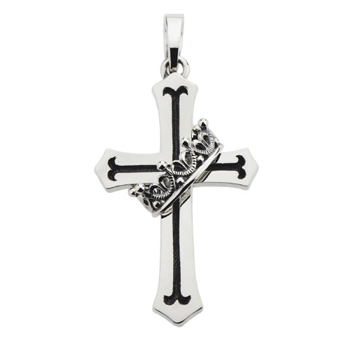 SPJ122 CROSS with CROWN ペンダント｜ジャスティン デイビス (JUSTIN 
